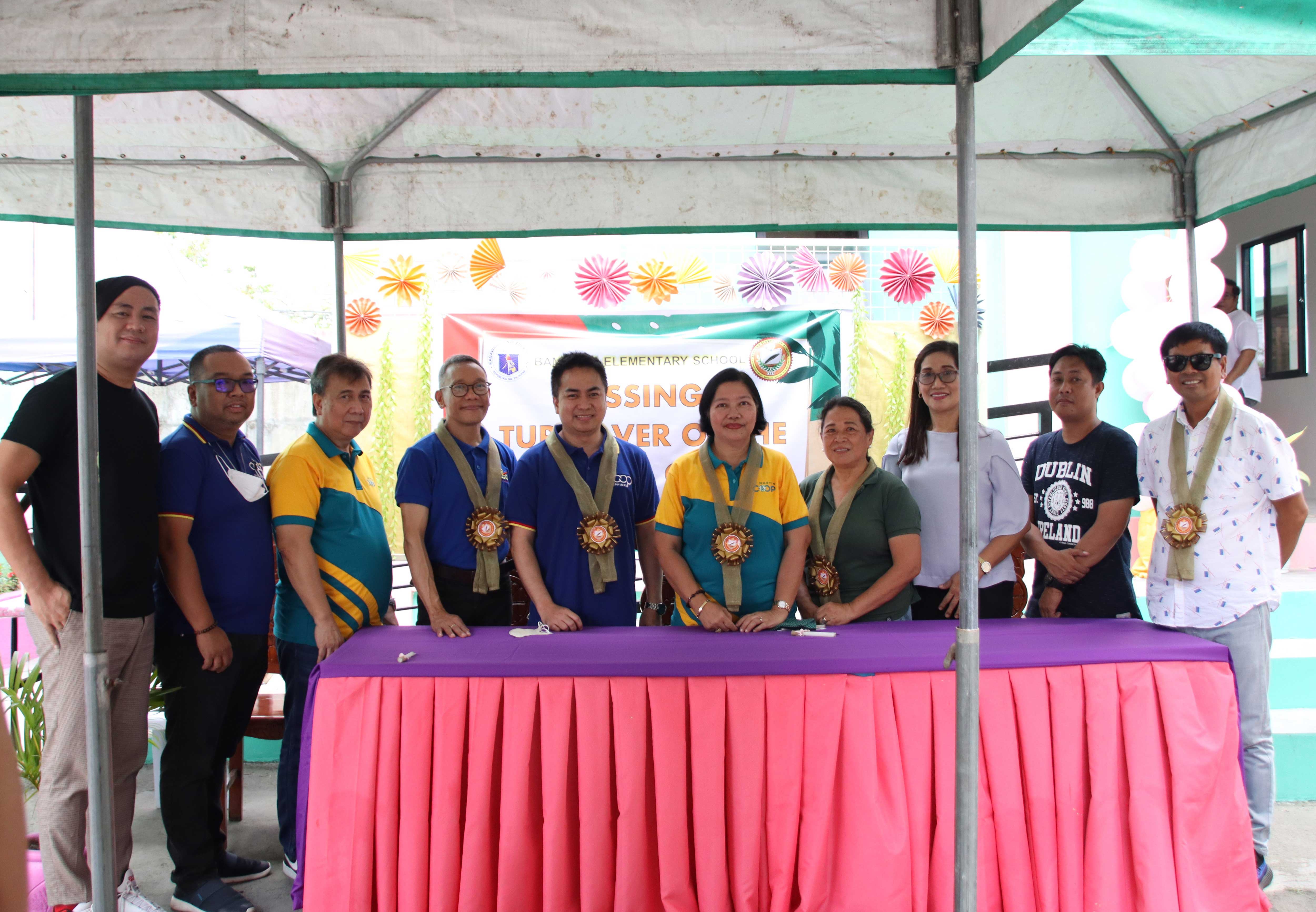 St. Martin — Turnover Ceremony of School Clinic for Bambang Elementary ...