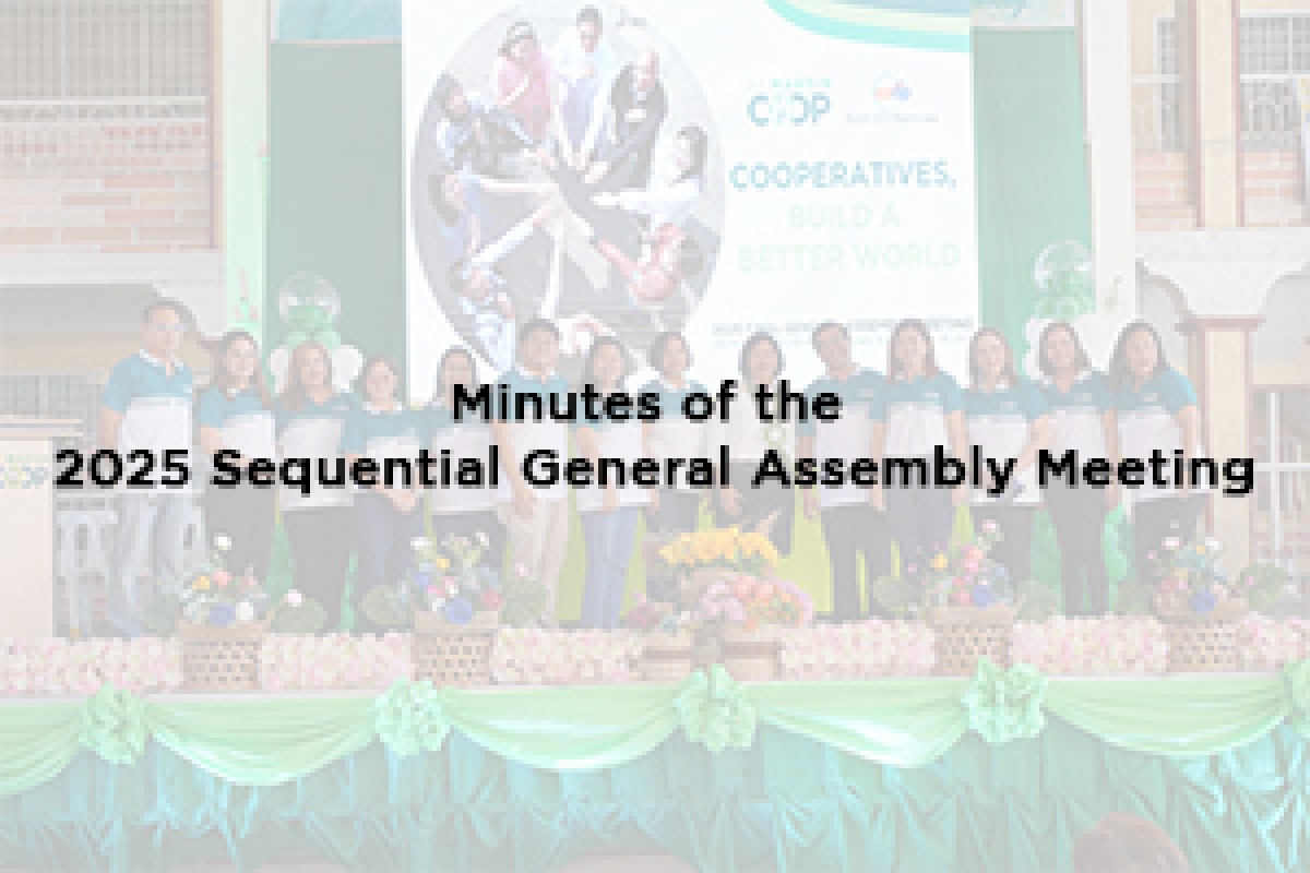 Minutes of the 2025 Sequential General Assembly Meeting